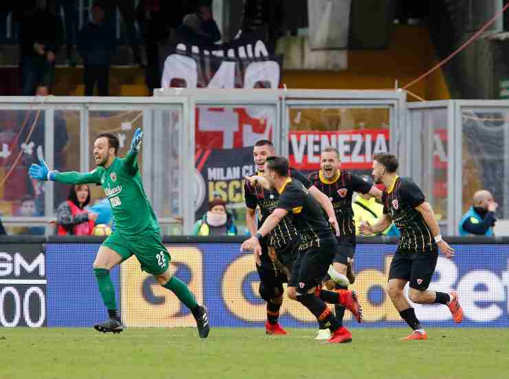 Il primo punto del Benevento in Serie A 