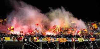 I tifosi del Lecce festeggiano dopo la promozione [Credit: ANSA] - Meteoweek