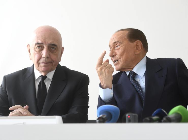 Adriano Galliani e Silvio Berlusconi [Credit: ANSA] - Meteoweek