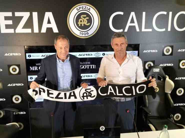 La presentazione di Luca Gotti, nuovo allenatore dello Spezia [Credit: web] - Meteoweek