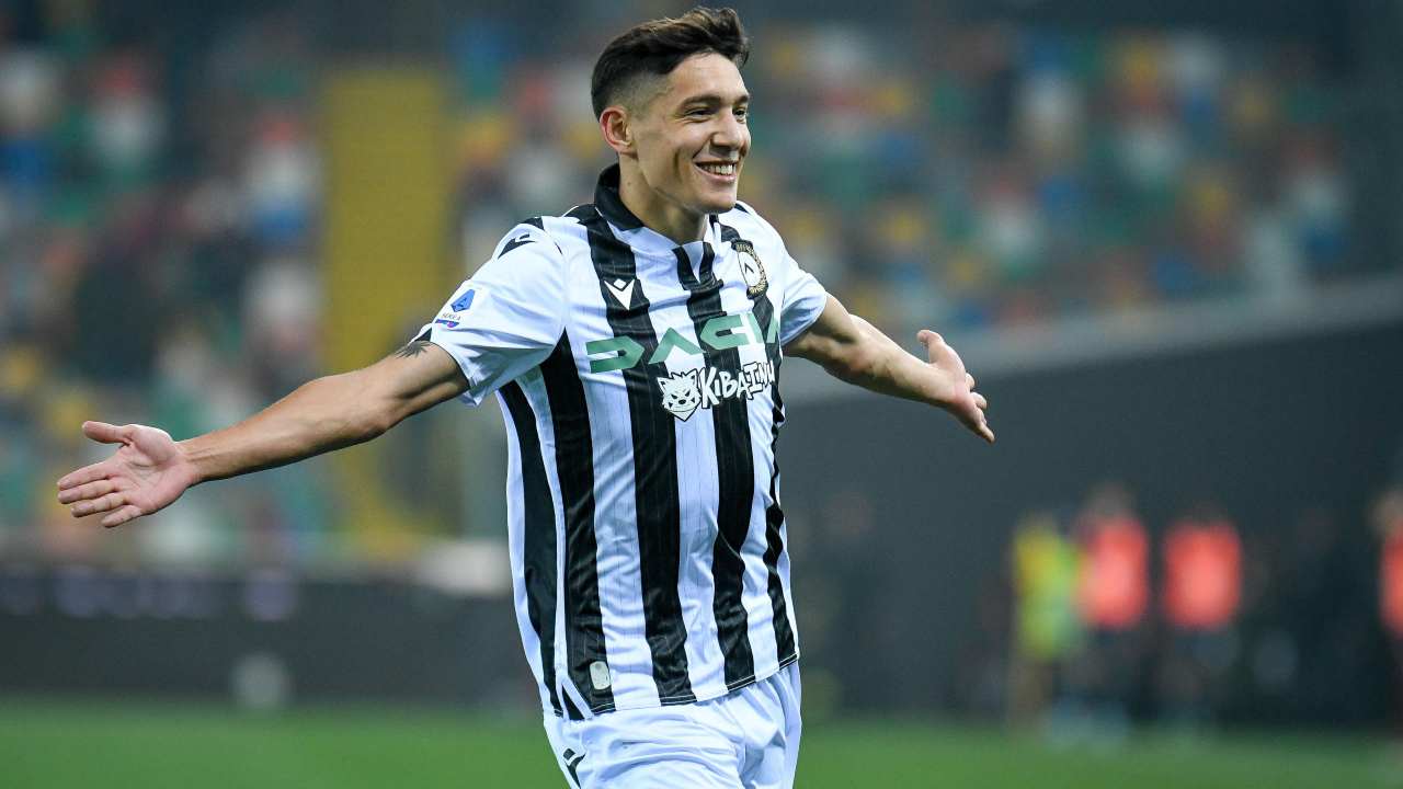 Nahuel Molina, terzino dell'Udinese - credits: Ansa Foto. Sportmeteoweek