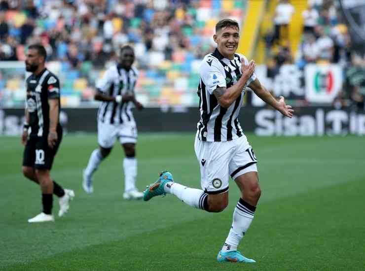 Nahuel Molina, terzino dell'Udinese - credits: Ansa Foto. Sportmeteoweek